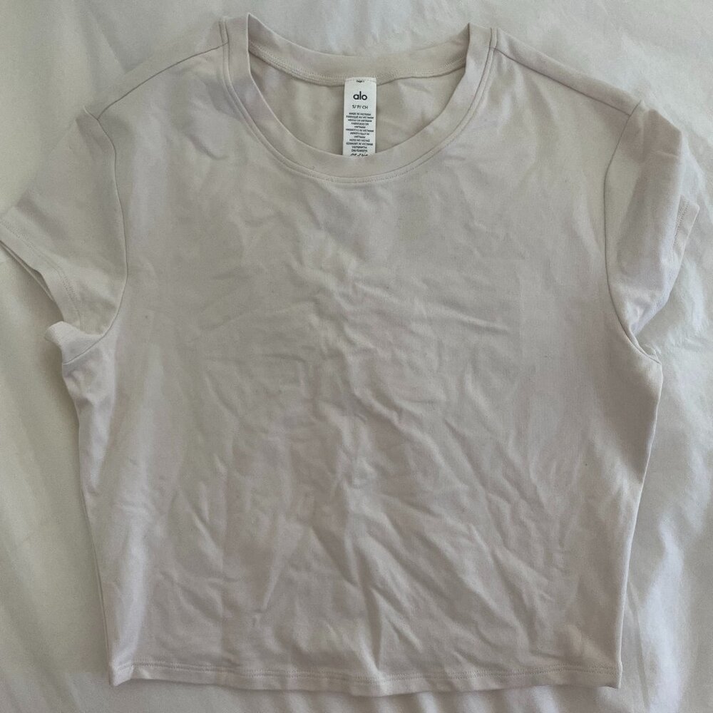 Alo Off-White Top in Size Small